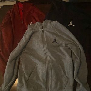 3 medium Jordan sweaters